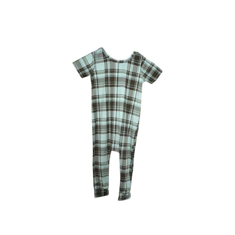 Macy Kate Boutique Kids Romper Bundle Navy Black Dinosaur Print Set 3T 0-3M